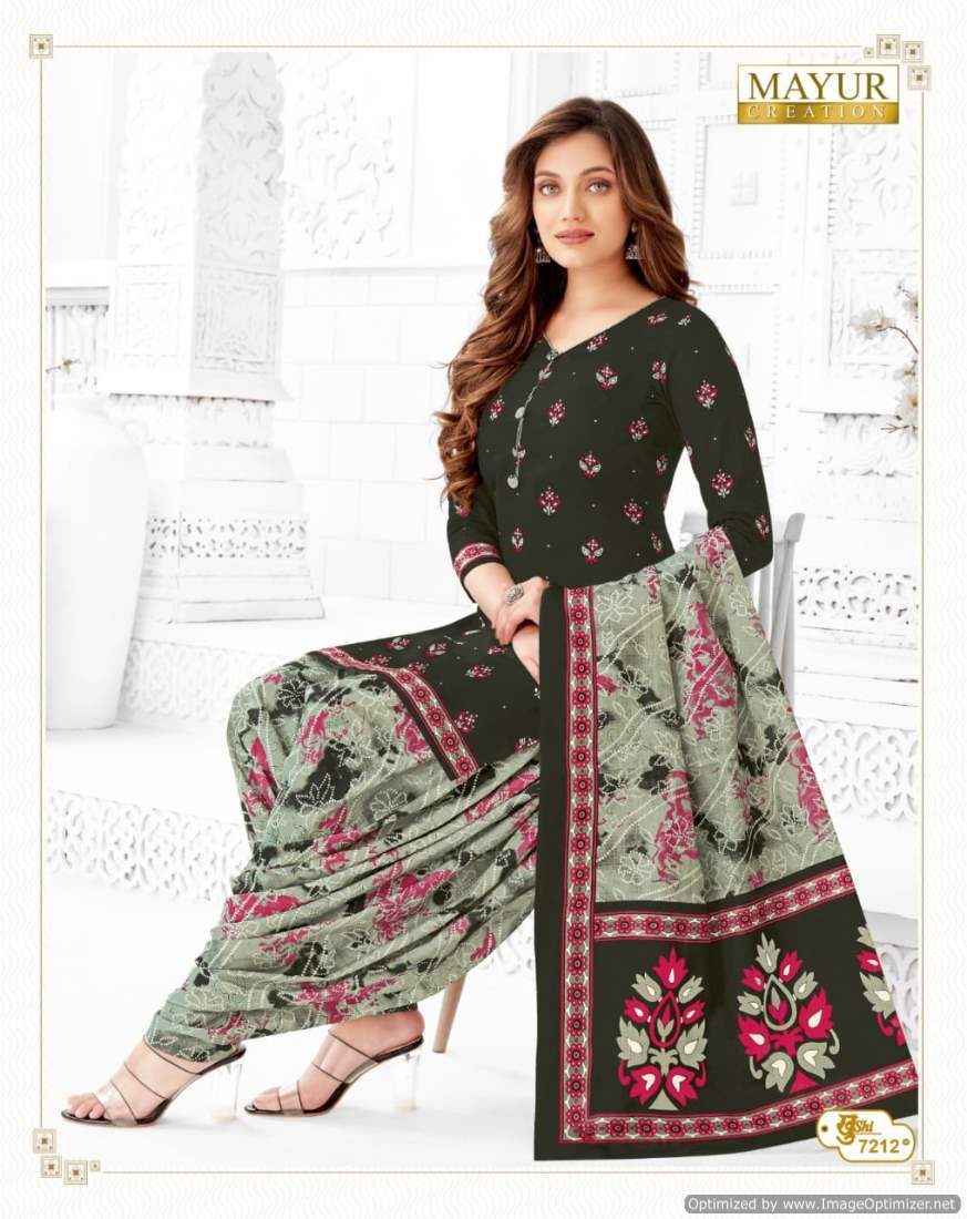 Khushi Vol 72 By Mayur Pure Cotton Printed Dress Material Wholesale Shop In Surat